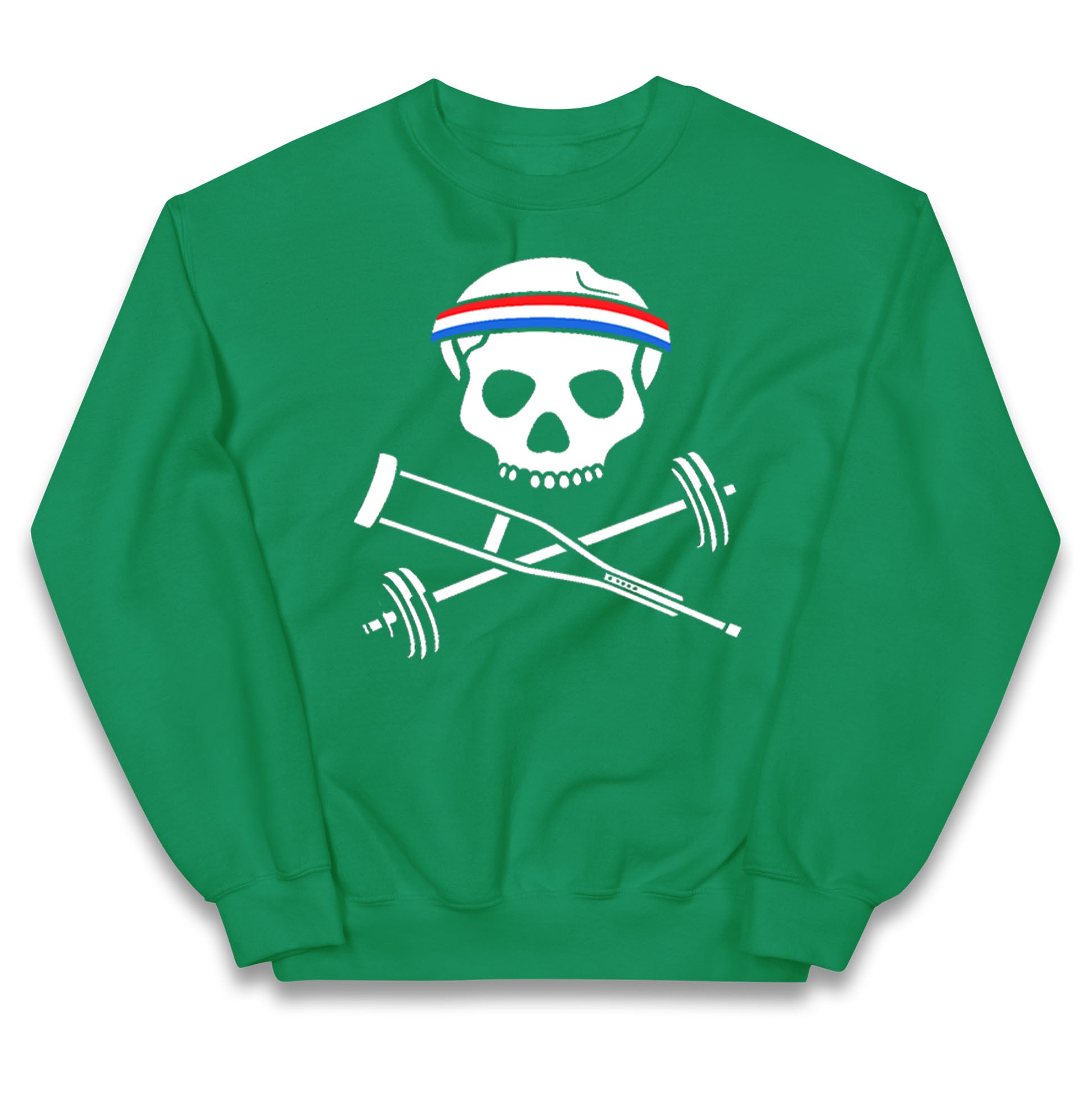 Johnny Knoxville Crutch Barbell and Bones Kids Jumper