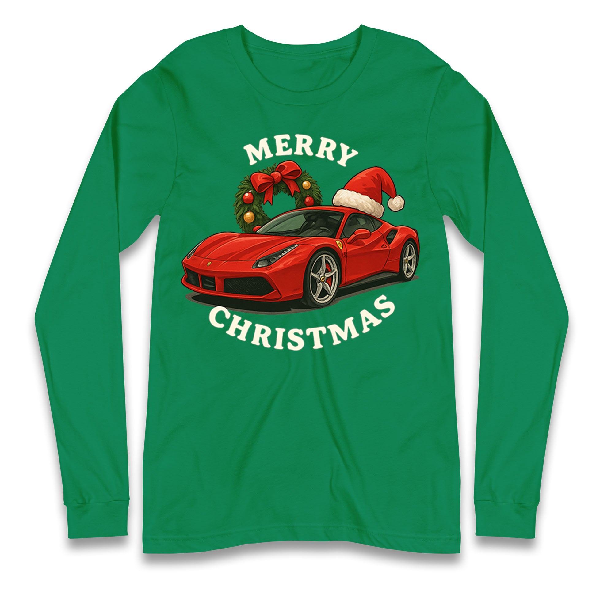 Ferrari Christmas Longsleeve T Shirt