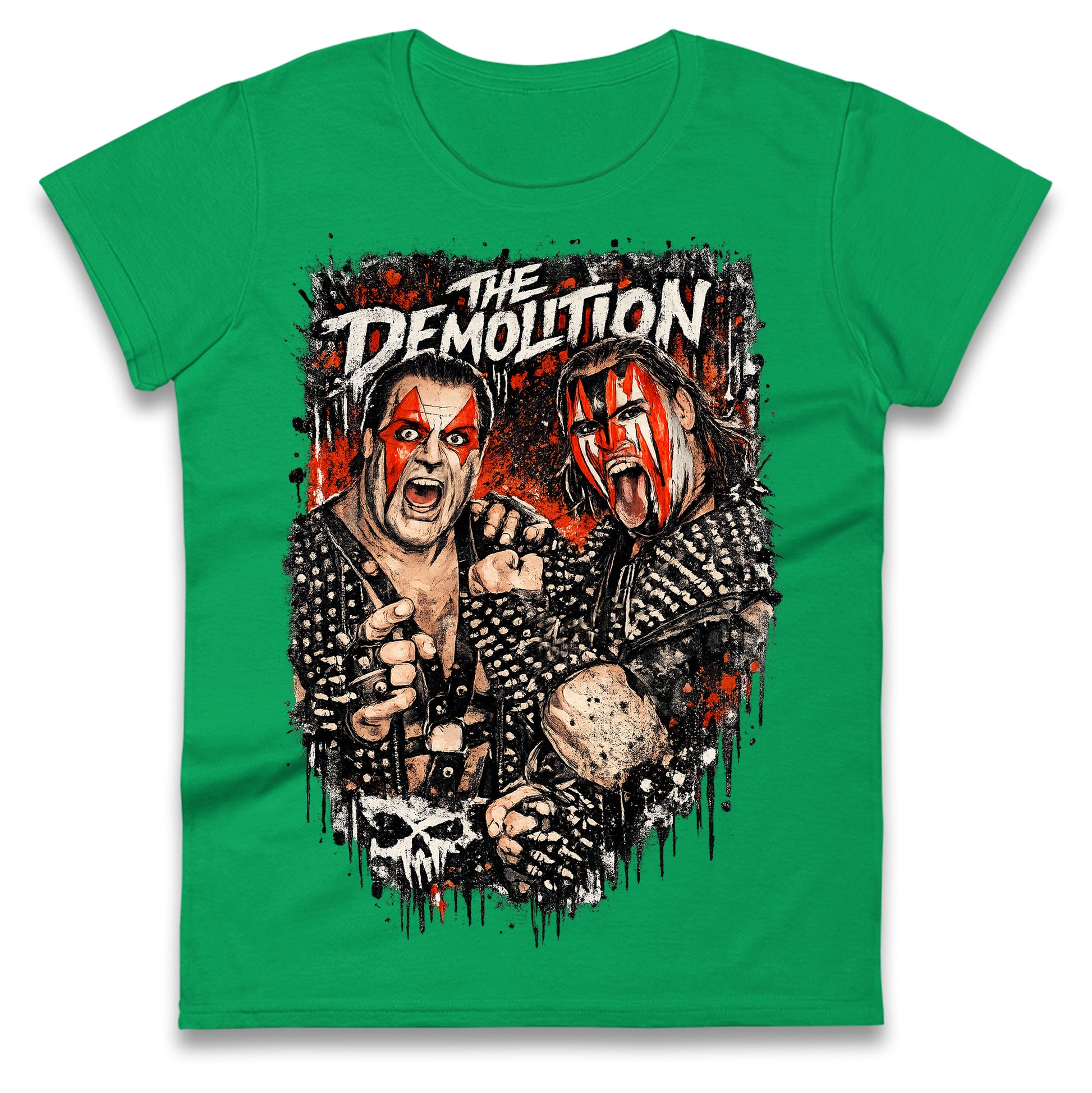 The Demolition Pro Wrestling Ladies T Shirt