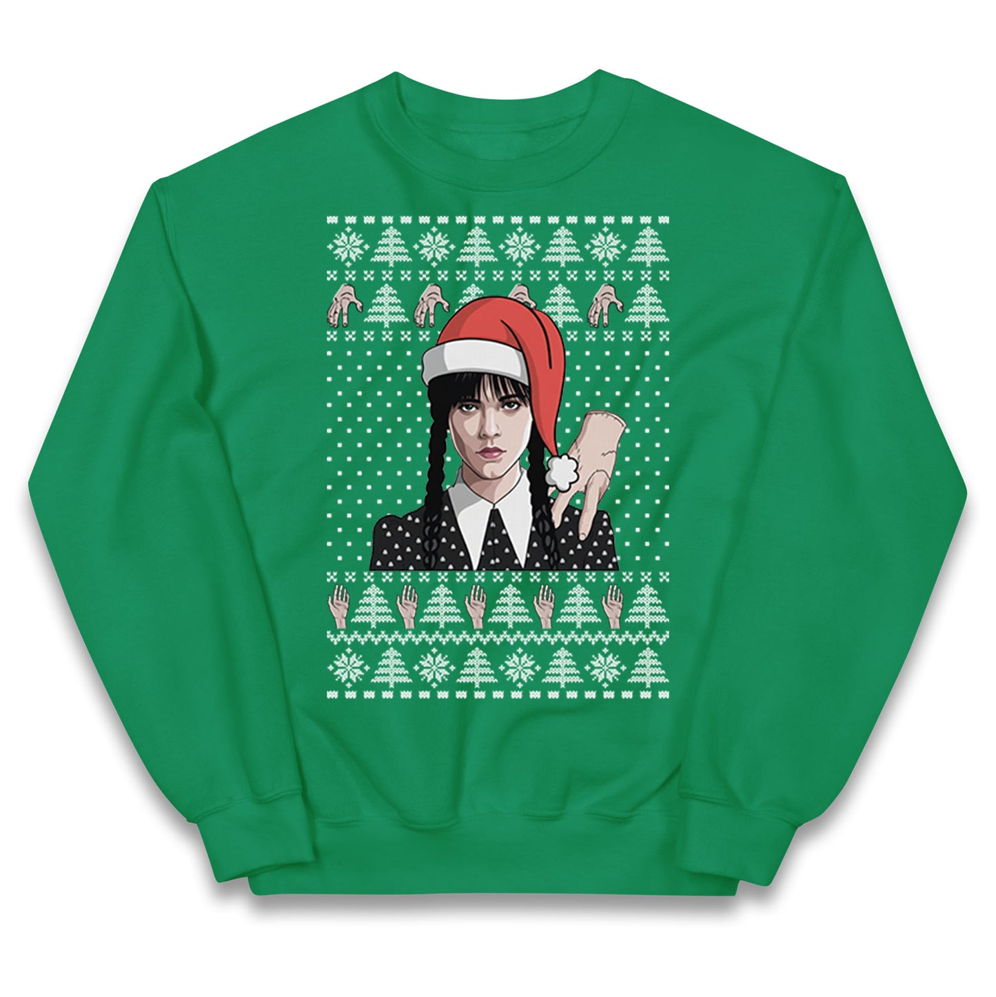 Wedensday Christmas Kids Jumper