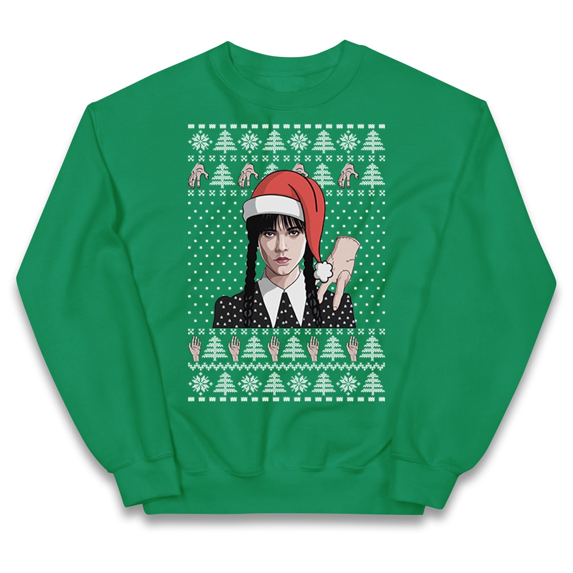 Wedensday Christmas Kids Jumper