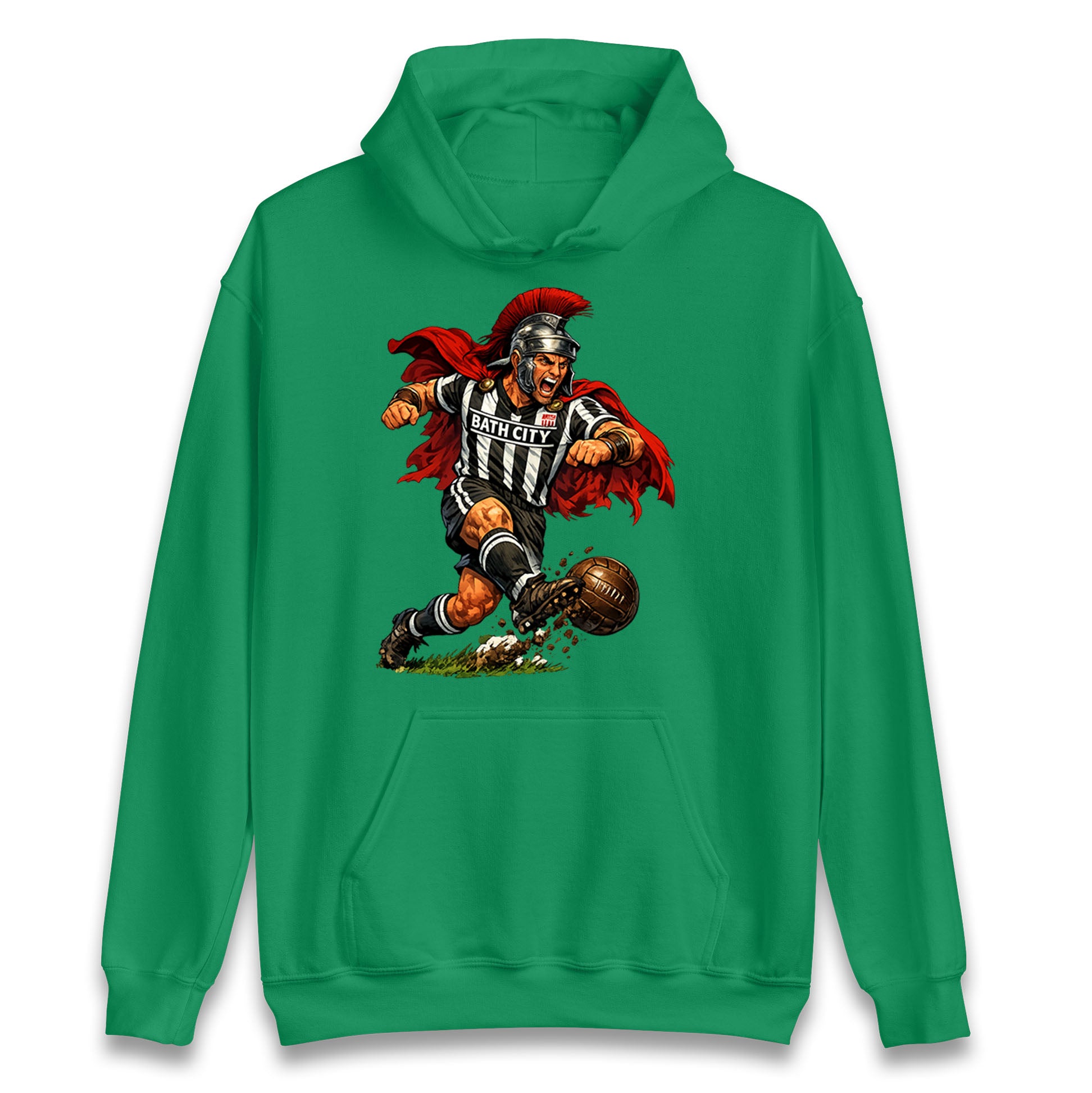 Retro Bath City Football Hoodie