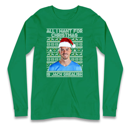 jack grealish christmas long sleeve t shirt