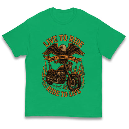 Harley Brotherhood Kids T Shirt