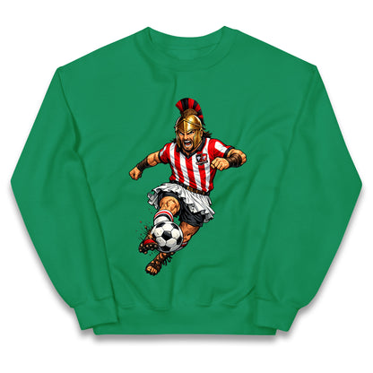 Retro Exeter City Football Kids Jumper