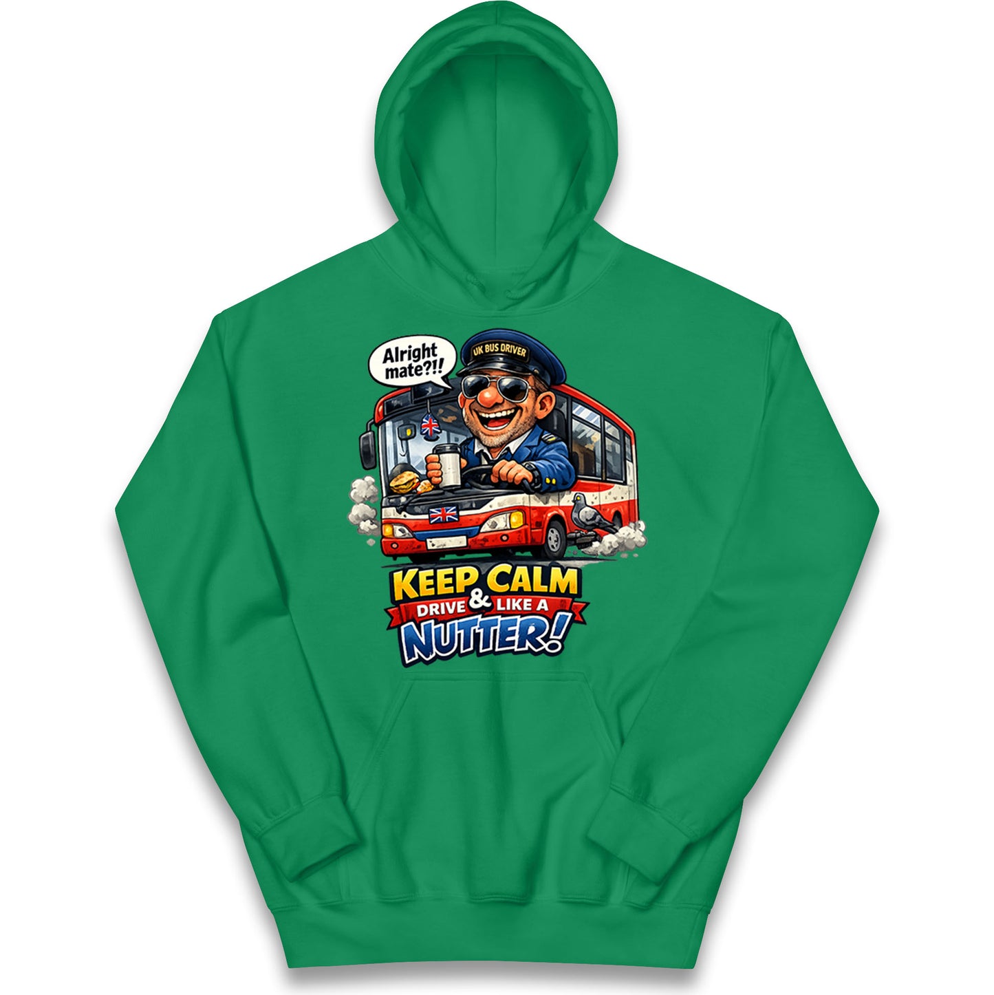  Bus Driver Job Kids Hoodie 