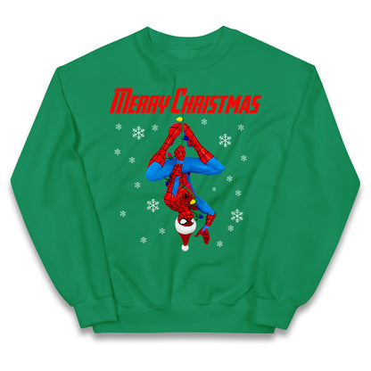 spider man christmas jumper