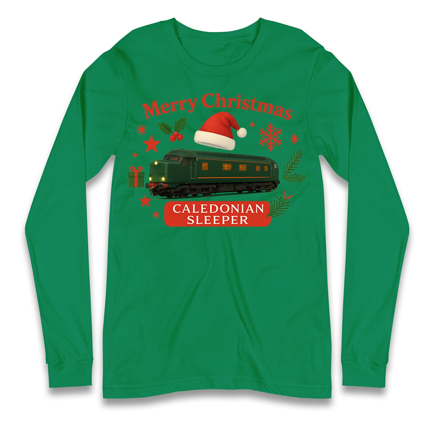 Caladonian Sleeper Christmas Longsleeve T Shirt 