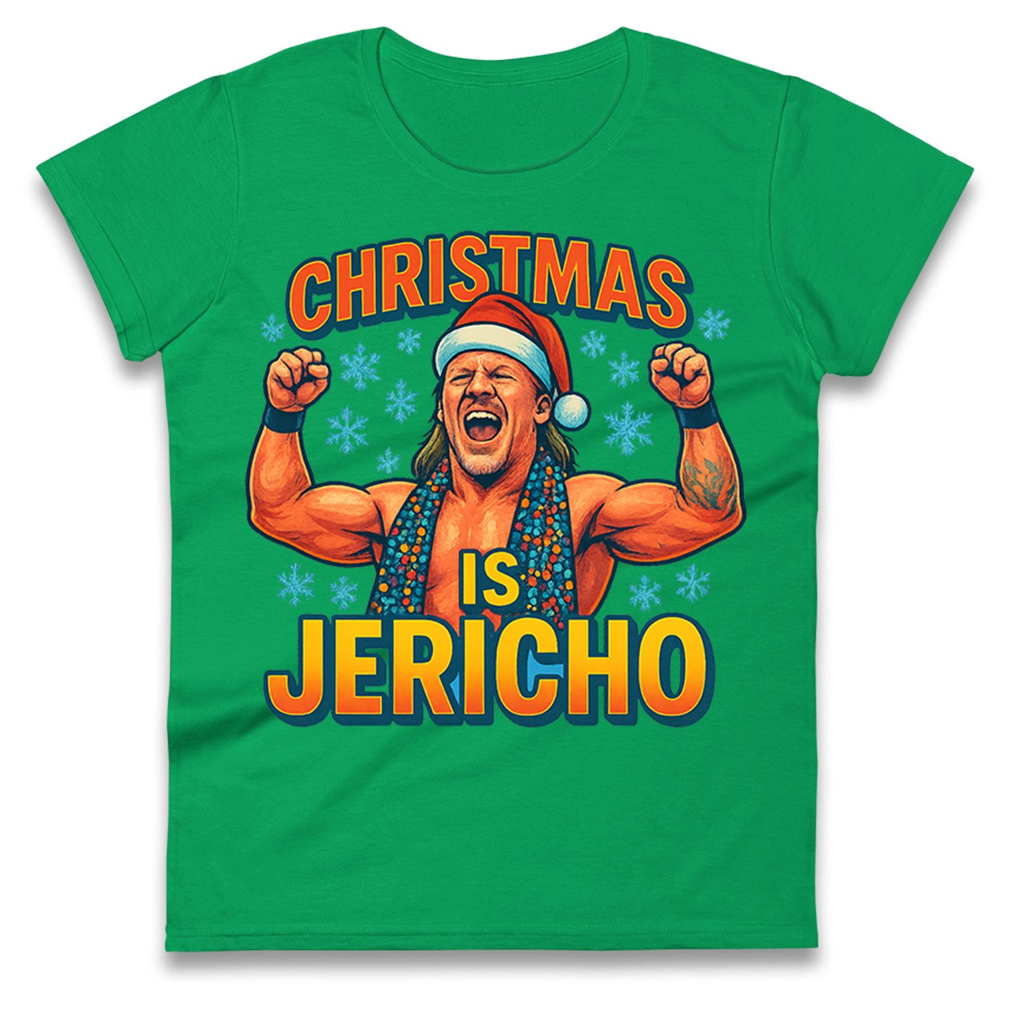 Chris Jericho Christmas Ladies T Shirt