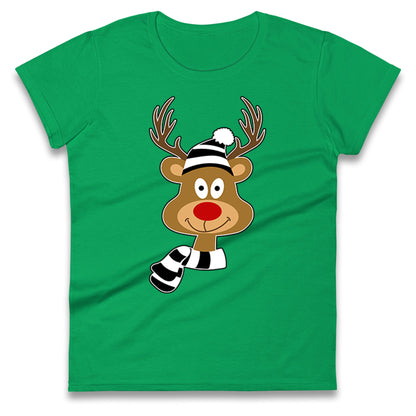 Grimsby Town Rudolph Christmas Ladies T Shirt 