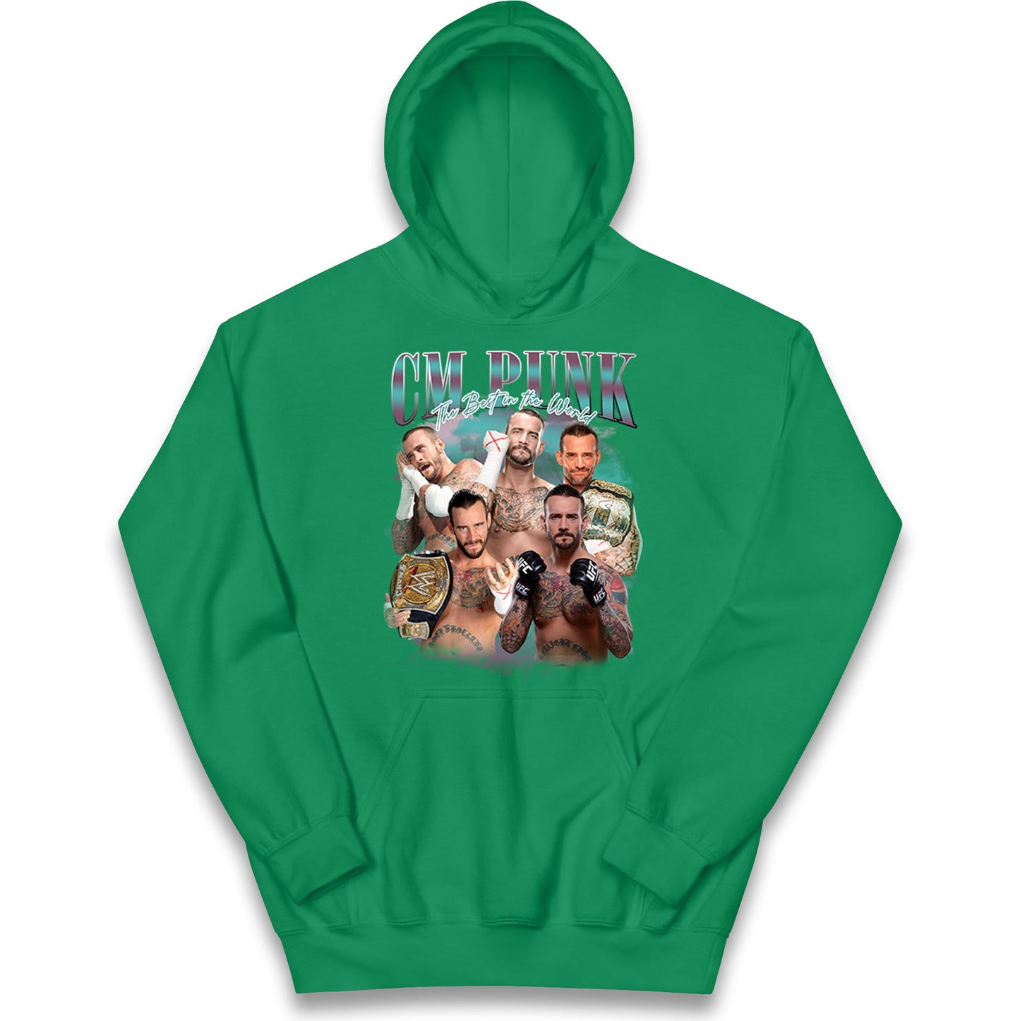 CM Punk Best in The World Kids Hoodie