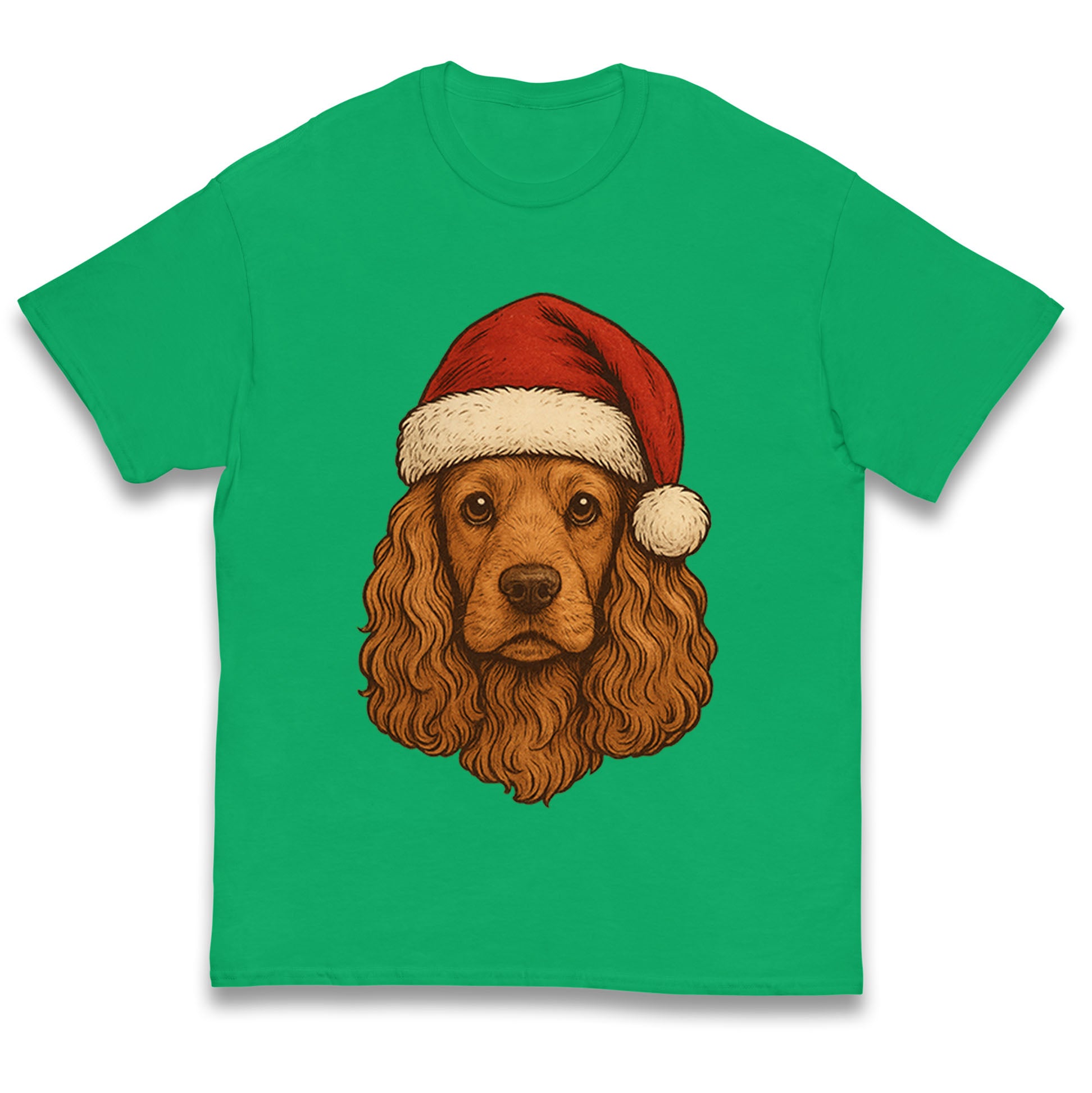 Cocker Spaniel Christmas Kids T Shirt