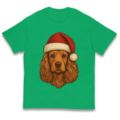 Cocker Spaniel Christmas Kids T Shirt