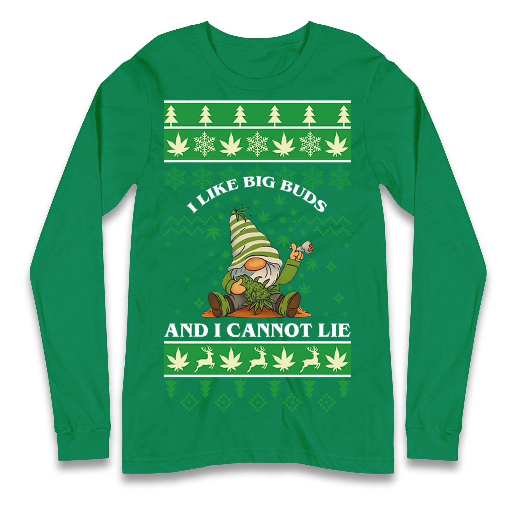 Cannabis Christmas Longsleeve T Shirt