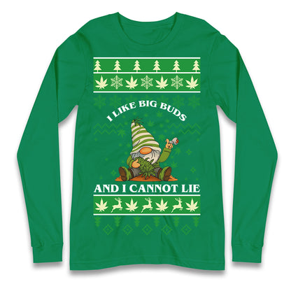 Cannabis Christmas Longsleeve T Shirt