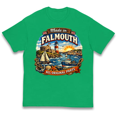 Made In Falmouth All Original Parts Kids T Shirt
