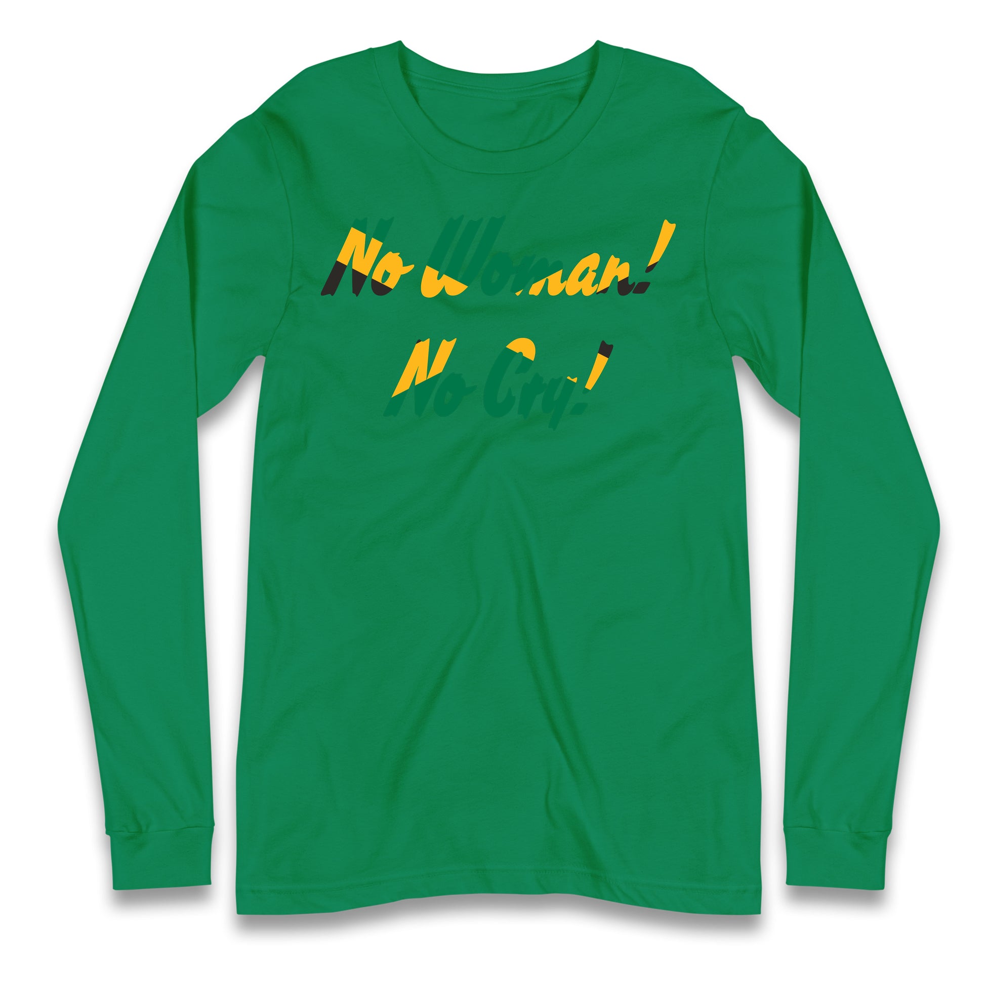 No Woman No Cry Longsleeve T Shirt 