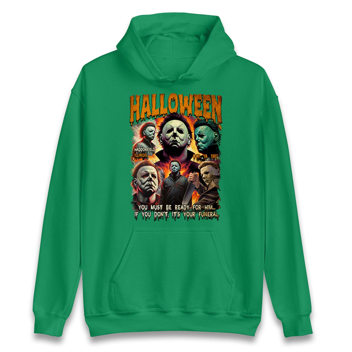 Michael Myers Horror Halloween Bootleg Unisex Hoodie