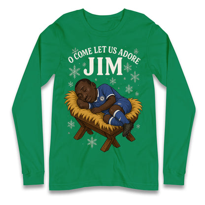 Retro Chelsea Christmas Longsleeve T Shirt 