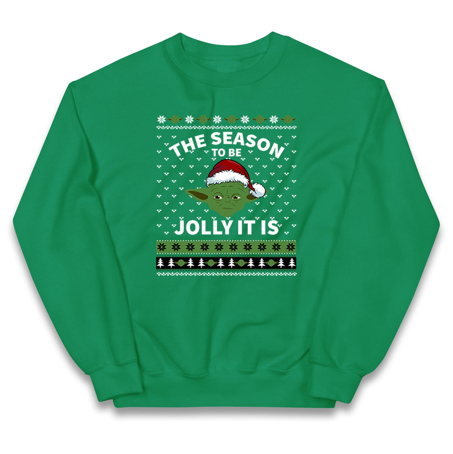 Yoda Christmas Kids Jumper