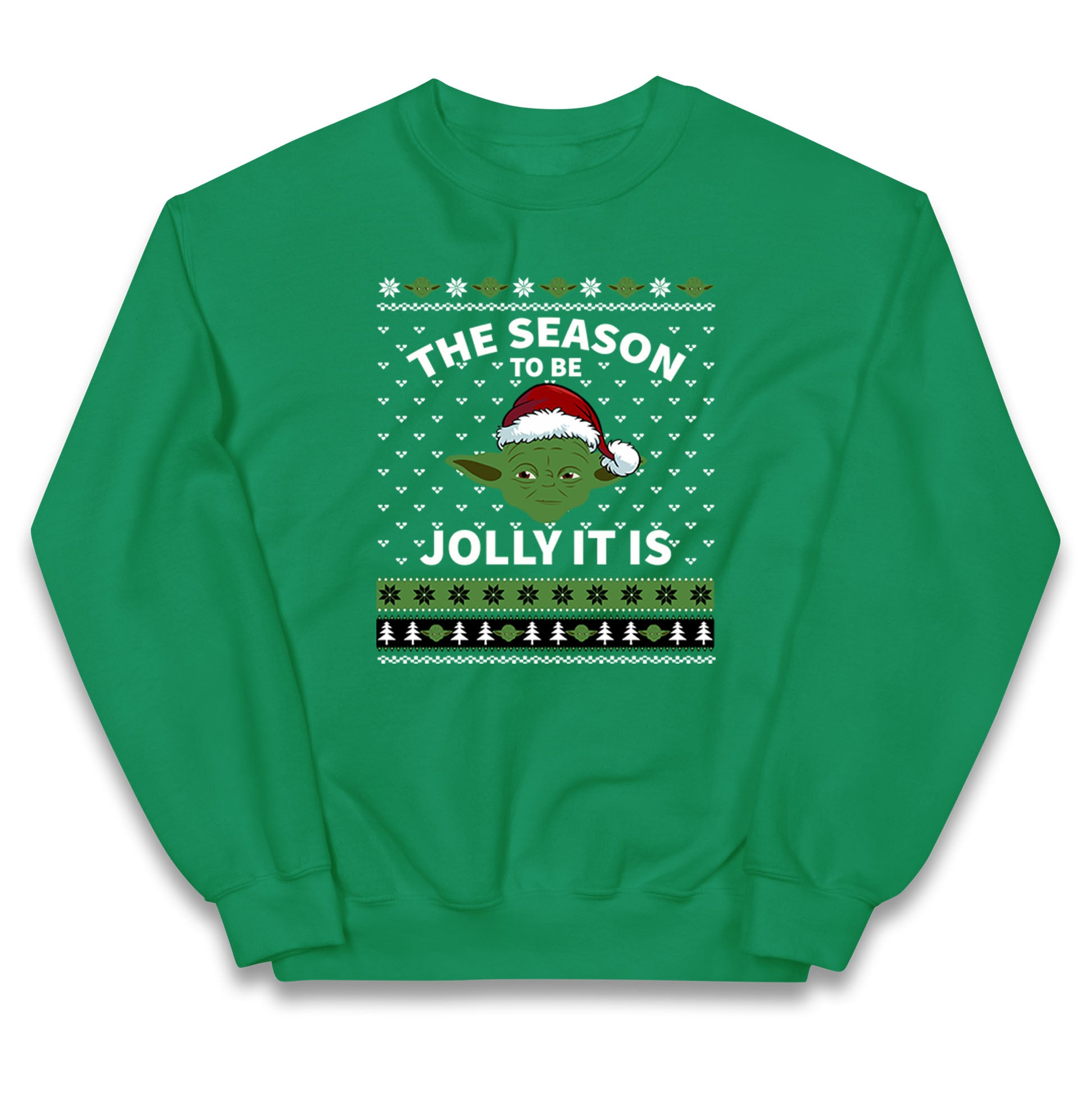 Yoda Christmas Kids Jumper