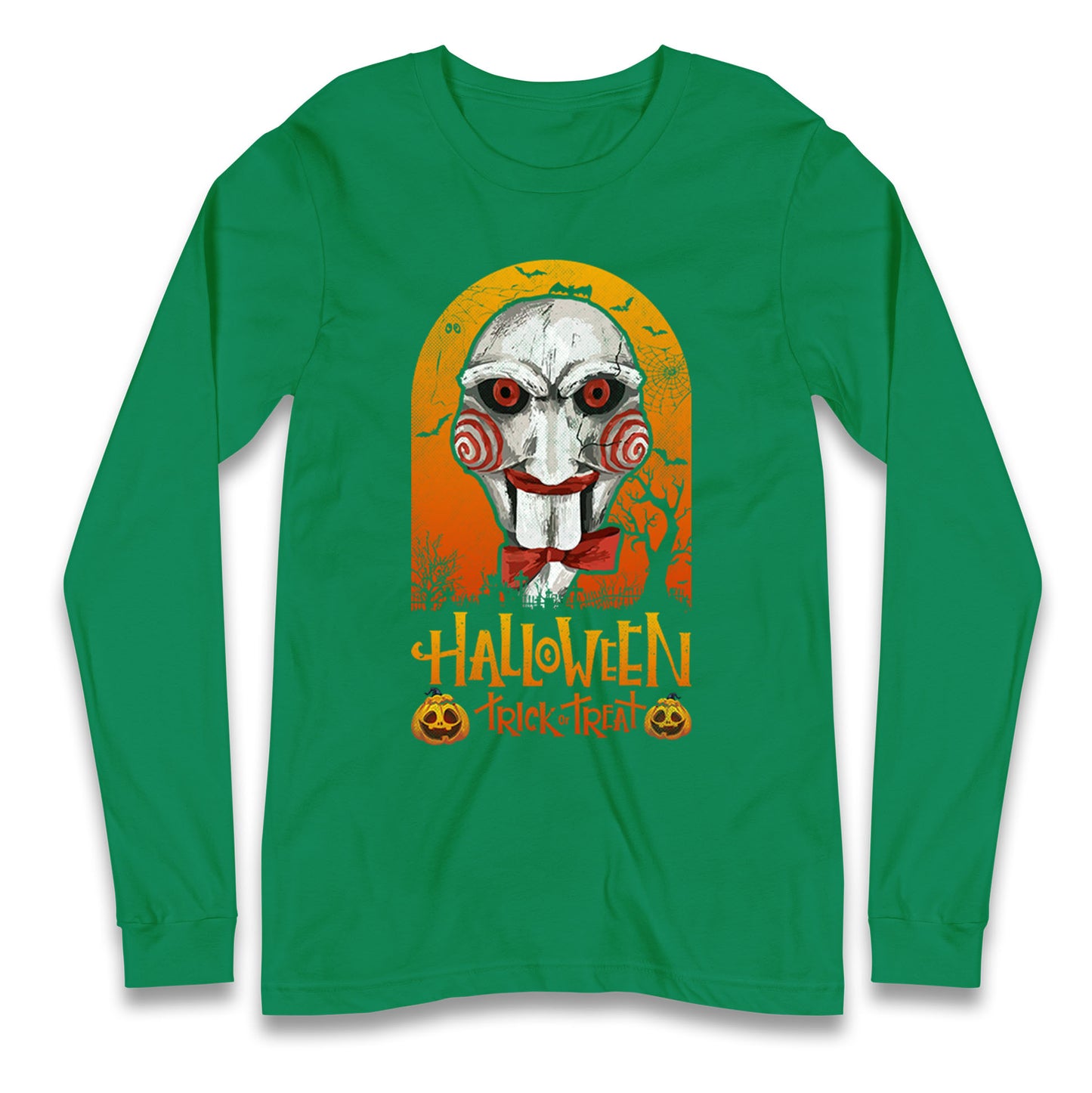 Billy The Puppet Saw Halloween Long Sleeve T Shirt