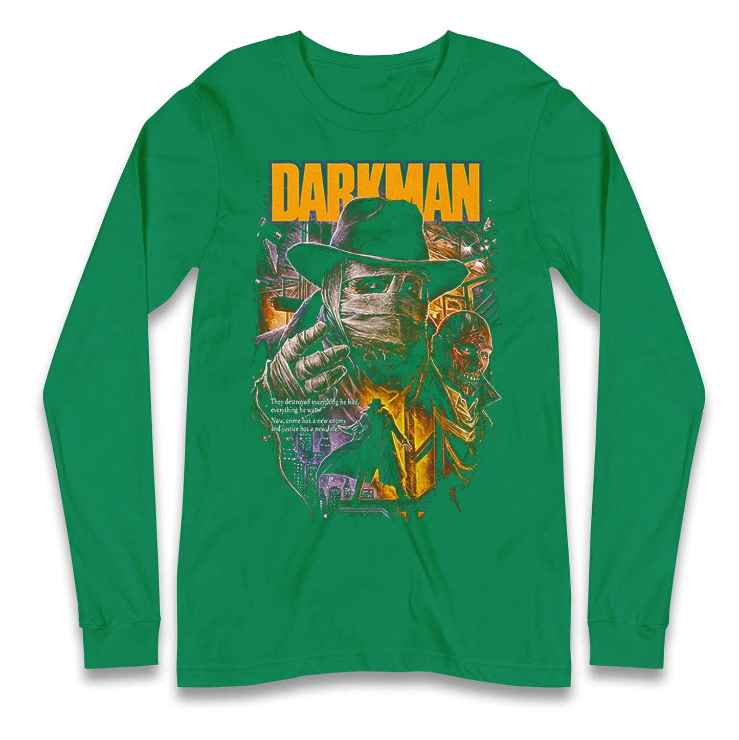 Darkman Face Longsleeve T Shirt