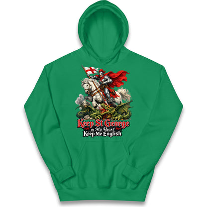 St Georges Day Kids Hoodie