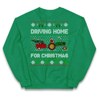 John Deere Christmas Kids Jumper