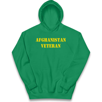 Afghanistan Veteran Kids Hoodie