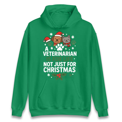 Veterinarian Christmas Hoodie