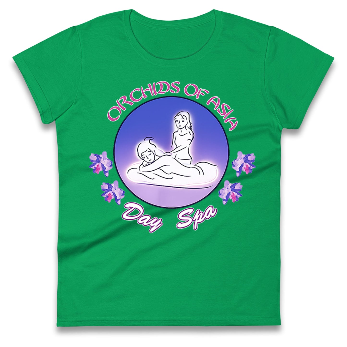 Orchids of Asia Day Spa Ladies T Shirt