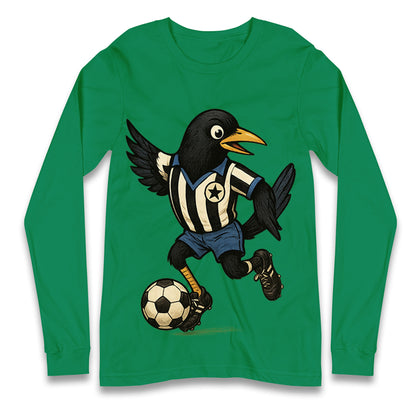 Retro Newcastle United Football Longsleeve T Shirt