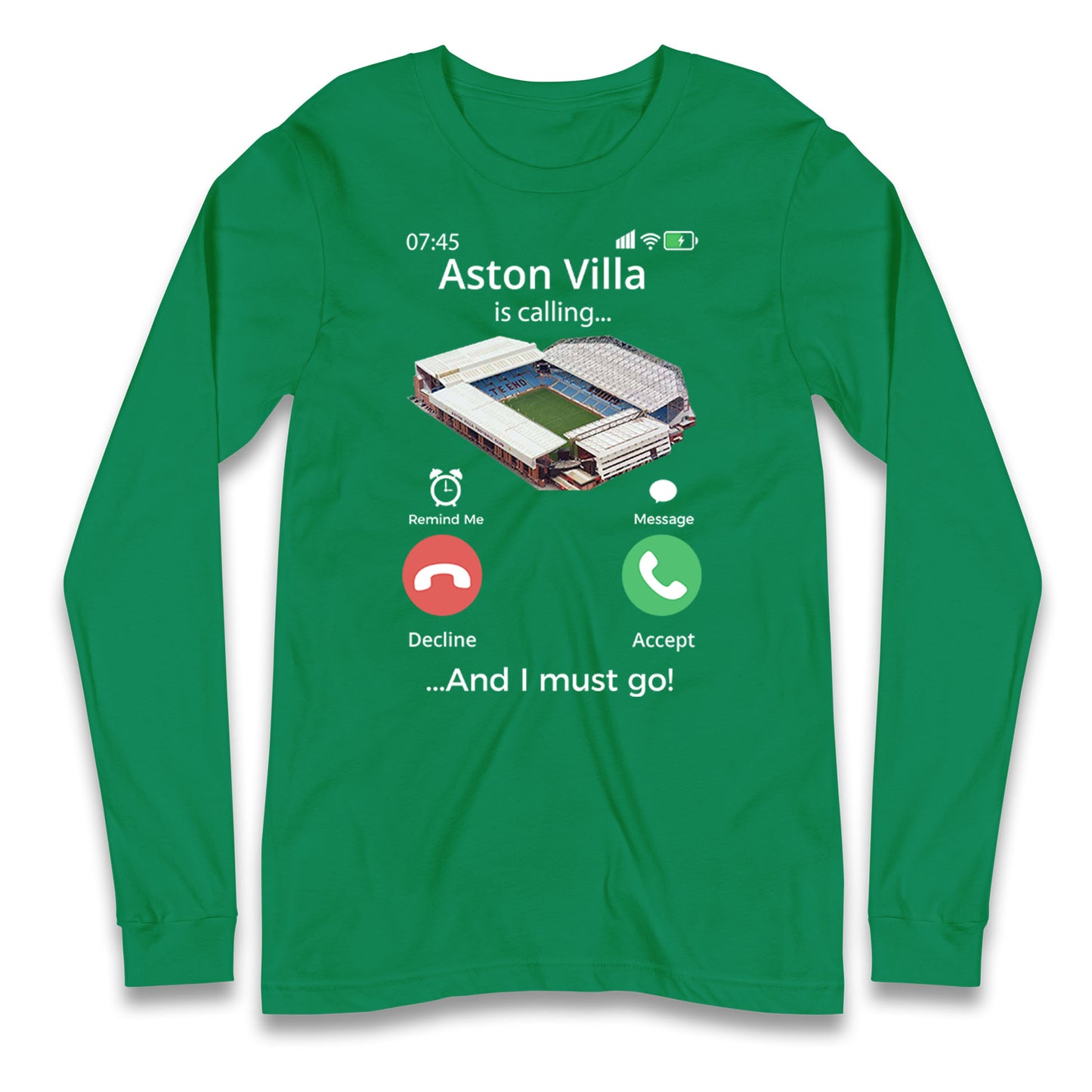 aston villa t-shirts