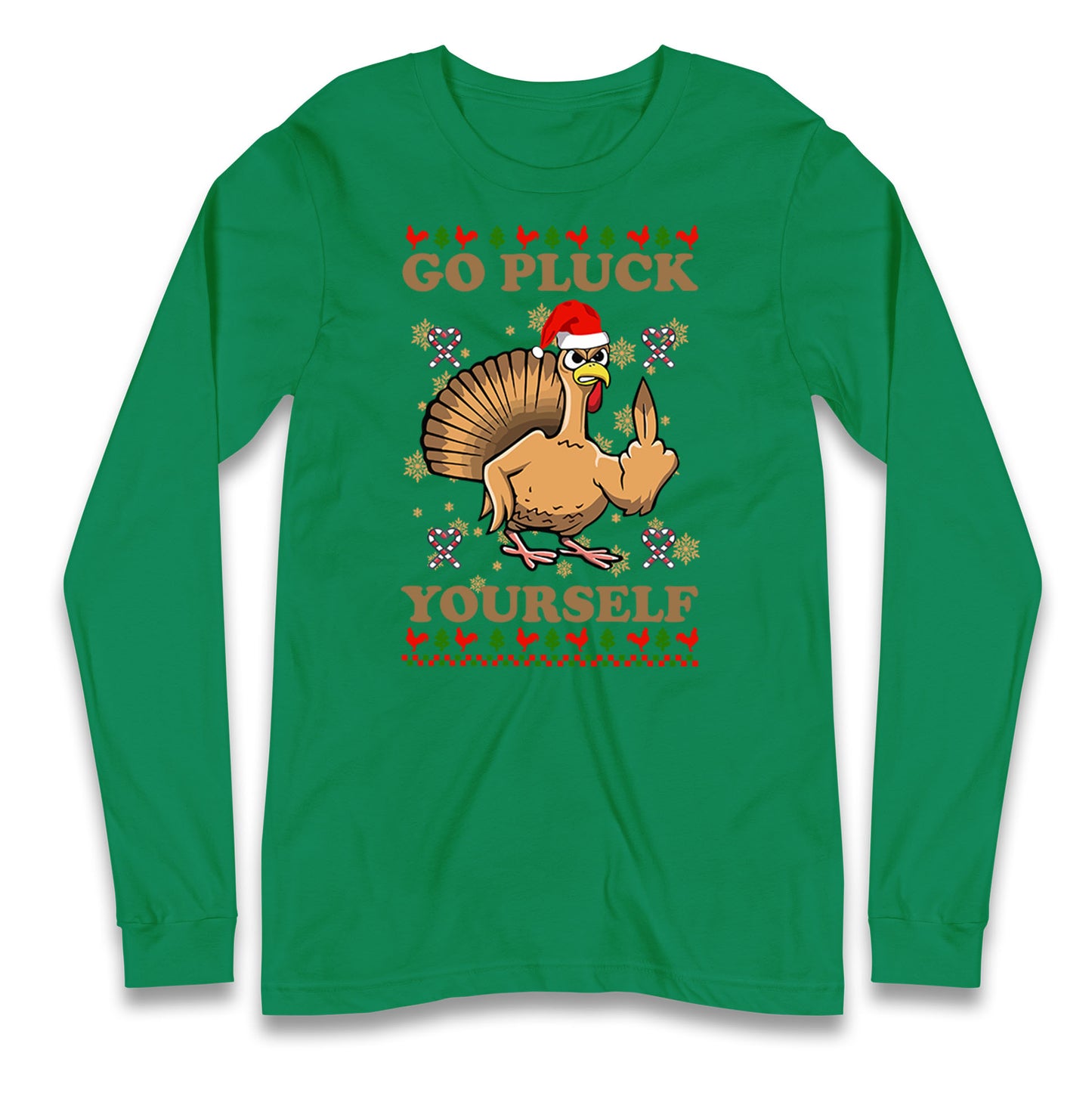 Christmas Go Pluck Yourself Funny T Shirt