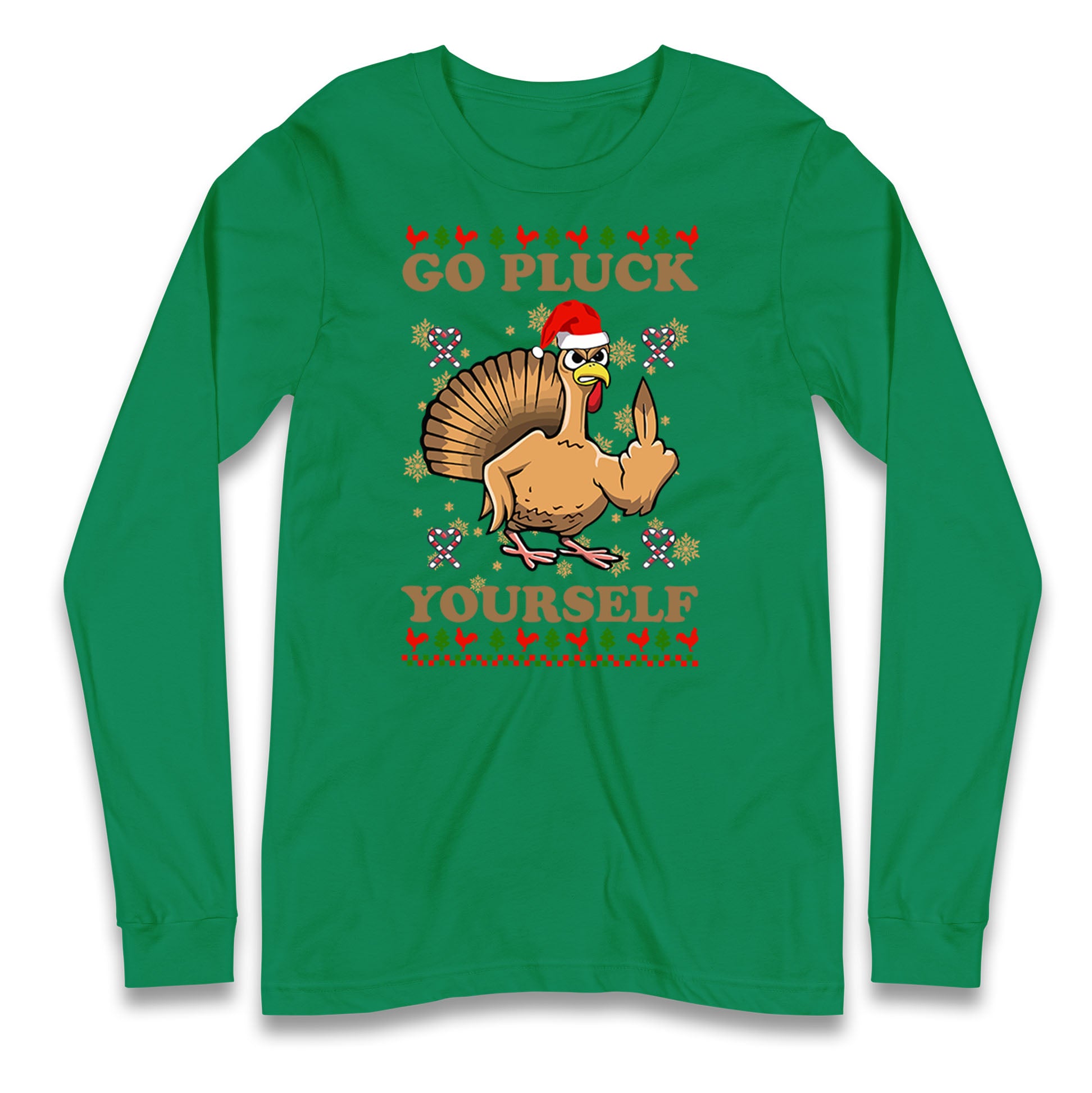 Christmas Go Pluck Yourself Funny T Shirt