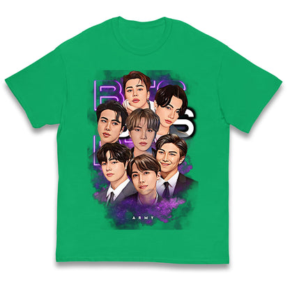 BTS K POP Kids T Shirt 