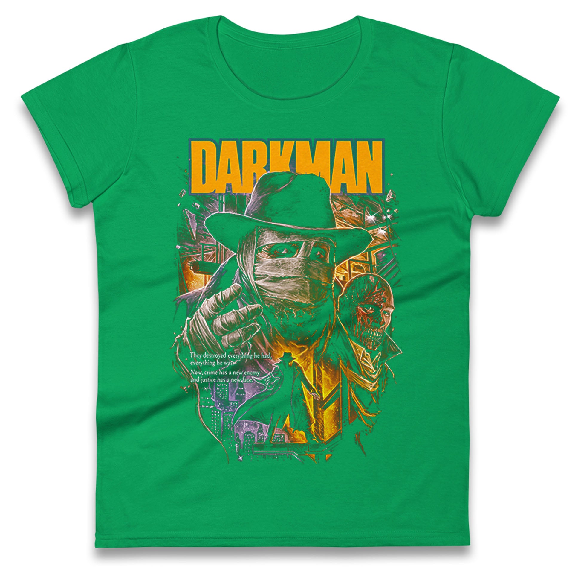 Darkman Face Ladies T Shirt