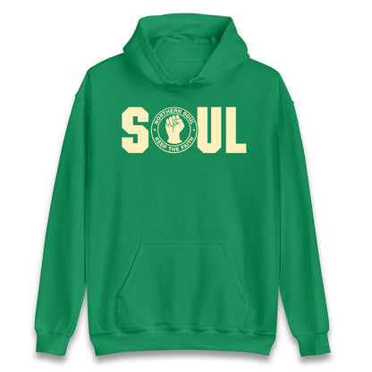 Northern Soul Keep The Faith Logo Hoodie