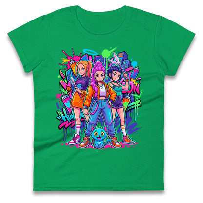 Demon Hunters Ladies T Shirt 