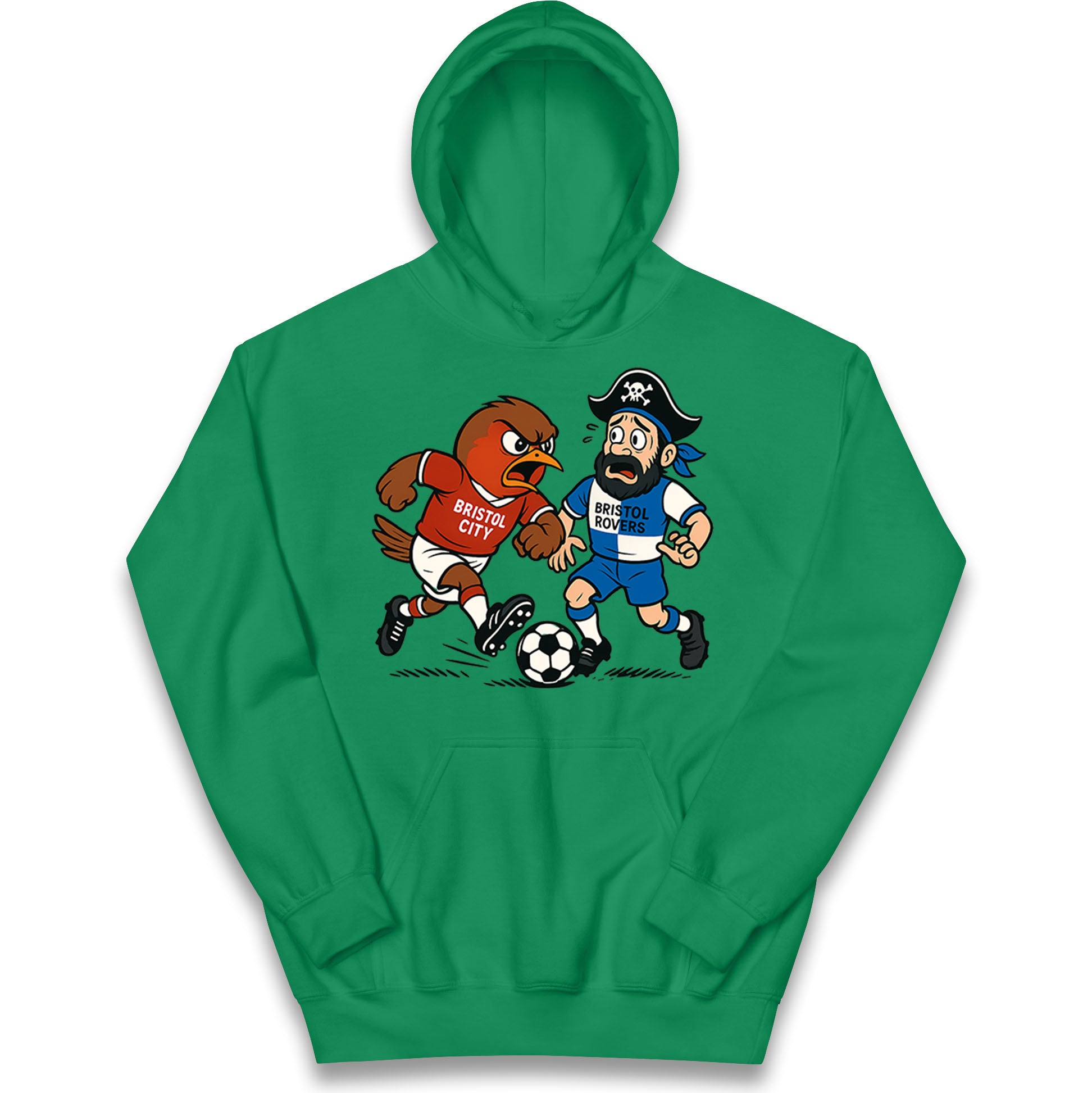 Vintage Bristol City Kids Hoodie