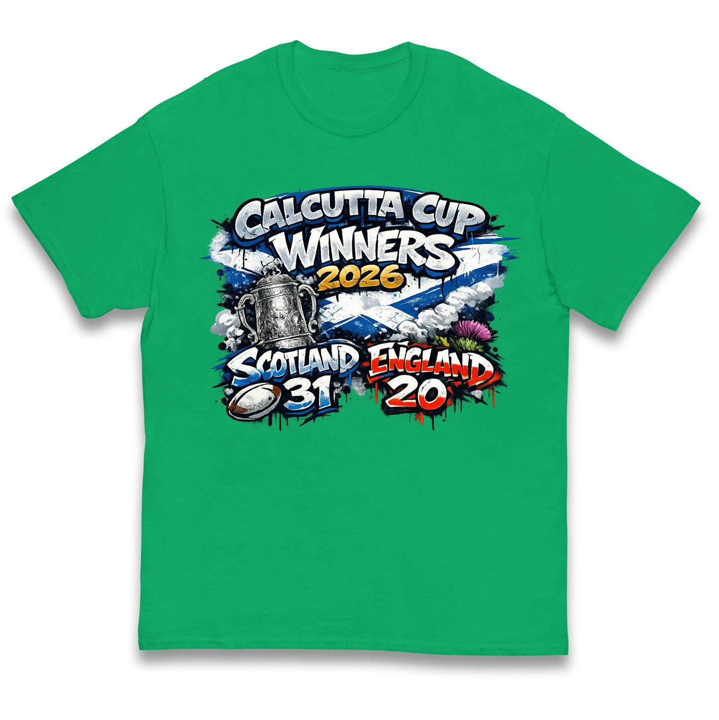 Scotland Calcutta Cup Winners 2026 Kids T Shirt