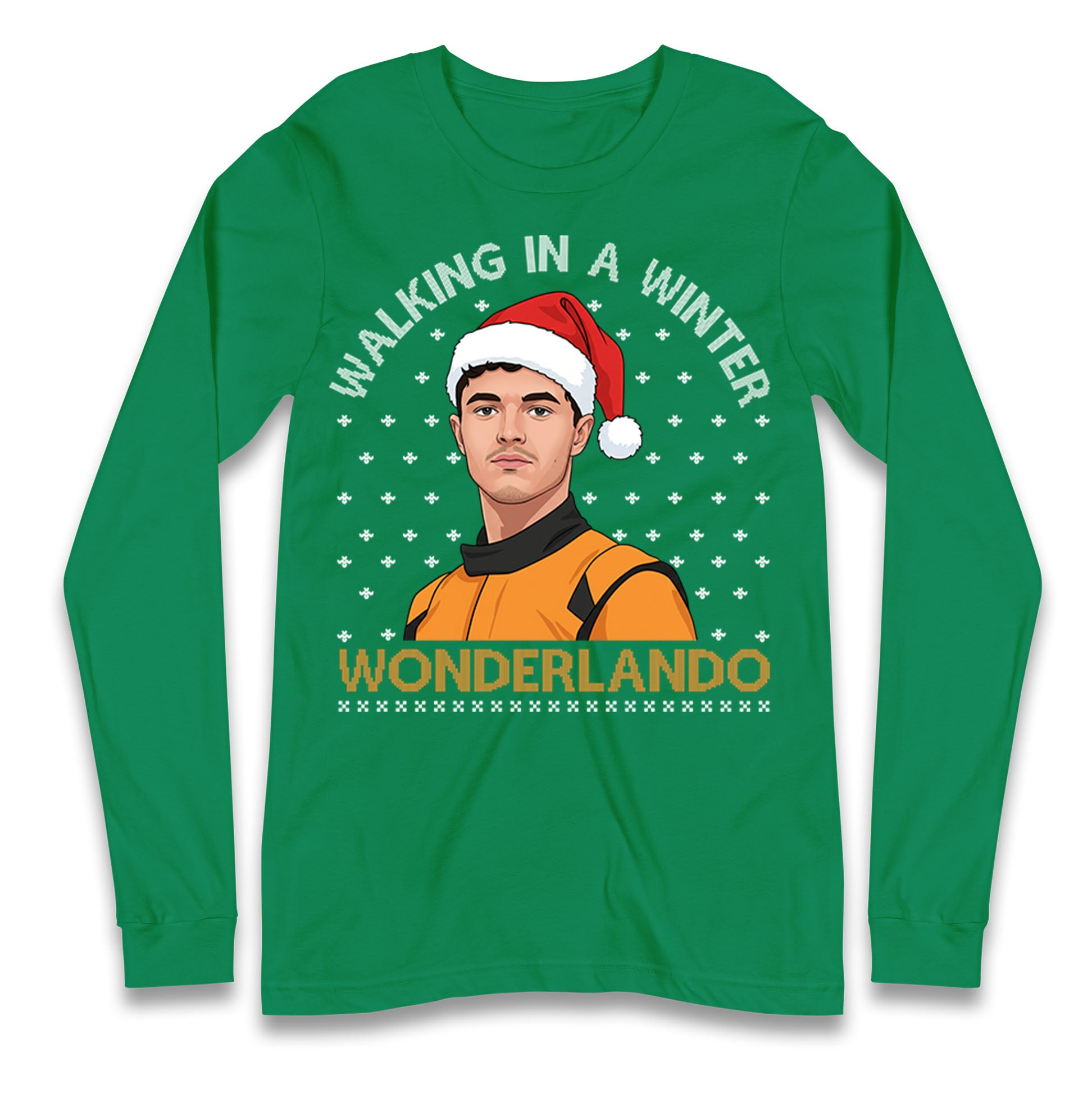 Lando Norris Christmas Longsleeve T Shirt