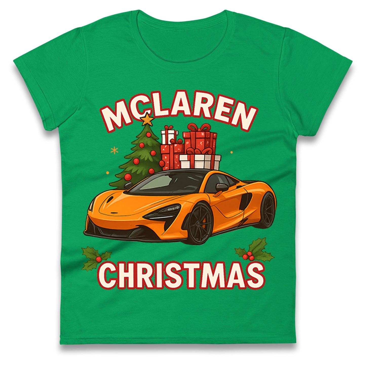 McLaren Christmas Ladies T Shirt