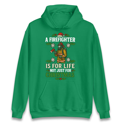 Firefighter Christmas Hoodie
