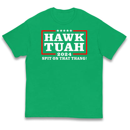 Hawk Tuah Spit on That Thang 2024 Kids T Shirt