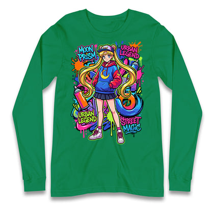 Moon Prism Power Longsleeve T Shirt 