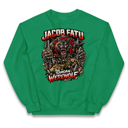 Jacob Fatu The Samoan Werewolf Kids Jumper