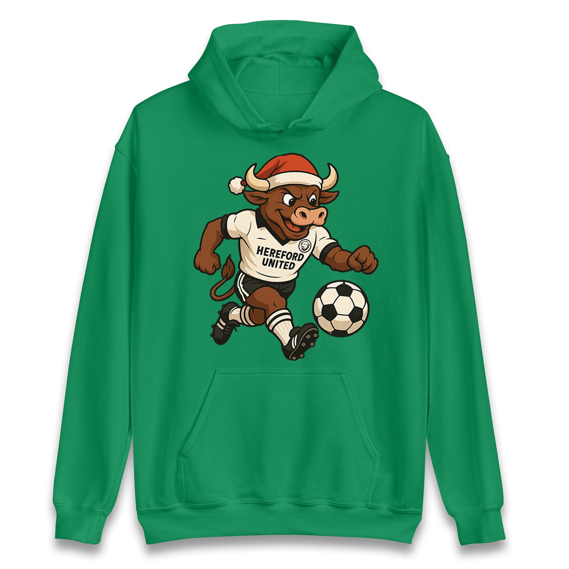 Retro Hereford Christmas Hoodie