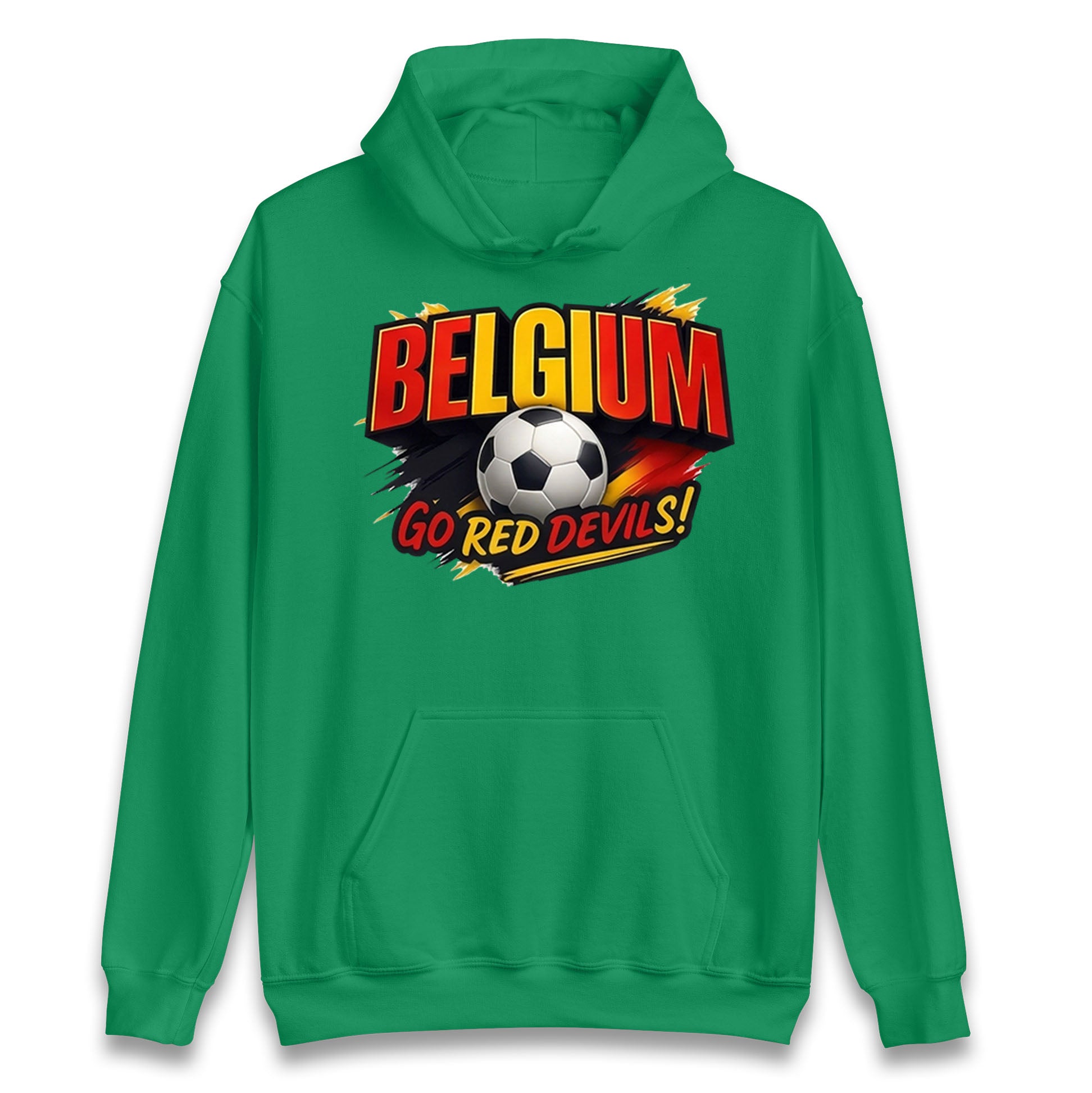Belgium Retro Football Hoodie